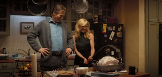 Liam Neeson en Pamela Anderson in The Naked Gun Liam Neeson en Pamela Anderson in The Naked Gun