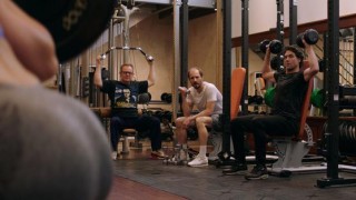 Martijn Fischer, Huub Smit en Daniël Boissevain in Mannen van Mars