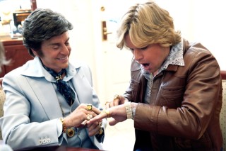 Michael Douglas en Matt Damon in Behind the Candelabra