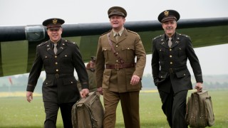 Matt Damon, Bill Murray en George Clooney in The Monuments Men