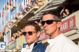 Matt Damon en Christian Bale in Le Mans '66