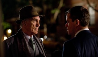 Terence Stamp en Matt Damon in The Adjustment Bureau