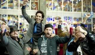 Frank Lammers, Matthias Schoenaerts en Achmed Akkabi in De president
