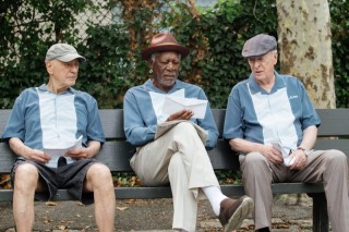 Alan Arkin, Morgan Freeman en Michael Caine in Going in Style