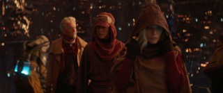 Michael Douglas, Evangeline Lilly en Michelle Pfeiffer in Ant-Man and the Wasp: Quantumania Michael Douglas, Evangeline Lilly en Michelle Pfeiffer in Ant-Man and the Wasp: Quantumania