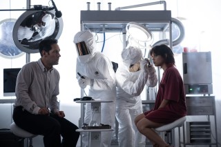 Paul Rudd en Jenna Ortega in Death of a Unicorn
