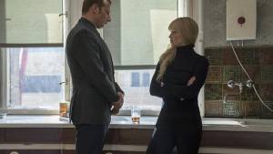Red Sparrow: Matthias Schoenaerts (Vanya Egorov) en Jennifer Lawrence (Dominika Egorova) Red Sparrow: Matthias Schoenaerts (Vanya Egorov) en Jennifer Lawrence (Dominika Egorova)