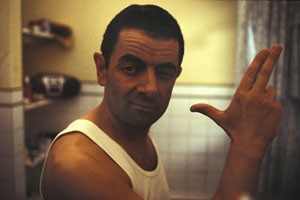 Rowan Atkinson in Johnny English