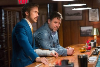 Ryan Gosling en Russell Crowe in The Nice Guys