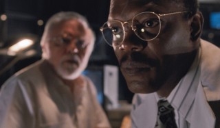 Richard Attenborough en Samuel L. Jackson in Jurassic Park