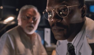 Richard Attenborough en Samuel L. Jackson in Jurassic Park