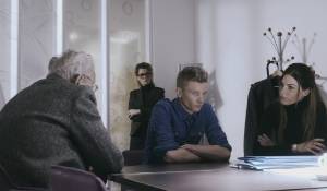 Tatum Dagelet (Directrice Emans), Mees Bink (Jurgen) en Yolanthe Sneijder Cabau (Saar Beerman) Tatum Dagelet (Directrice Emans), Mees Bink (Jurgen) en Yolanthe Sneijder Cabau (Saar Beerman)