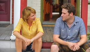 Take This Waltz: Seth Rogen (Lou Rubin) en Michelle Williams (Margot) Take This Waltz: Seth Rogen (Lou Rubin) en Michelle Williams (Margot)