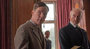 The Imitation Game: Benedict Cumberbatch (Alan Turing) en Charles Dance (Commander Denniston) The Imitation Game: Benedict Cumberbatch (Alan Turing) en Charles Dance (Commander Denniston)