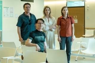 Fedja van Huêt, Valentijn Dhaenens, Noortje Herlaar en Thekla Reuten in Voor de meisjes