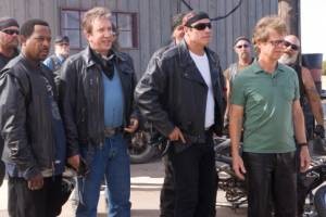 Martin Lawrence, Tim Allen, John Travolta en William H Macy in Wild Hogs