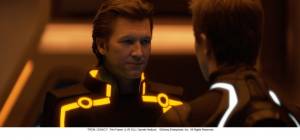 Tron: Legacy: Jeff Bridges (Kevin Flynn / Clu 2) en Garrett Hedlund (Sam Flynn) Tron: Legacy: Jeff Bridges (Kevin Flynn / Clu 2) en Garrett Hedlund (Sam Flynn)