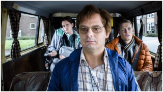 Yannick van de Velde, Bas Hoeflaak en Martijn Lakemeier in Adios Amigos