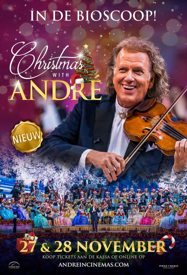 André Rieu Kerst met André ǀ Bioscoopagenda
