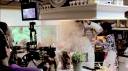 Filmset 'Heksen bestaan niet' met JÃ¶rgen Raymann en Dolores Leeuwin Â© 2014 BiosAgenda.nl