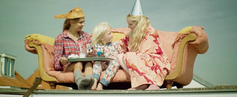 Verbaan en Van Houten in familiefilm