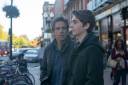 Ben Stiller en Austin Abrams, still uit Brad's Status Â© 2017 Amazon Studios