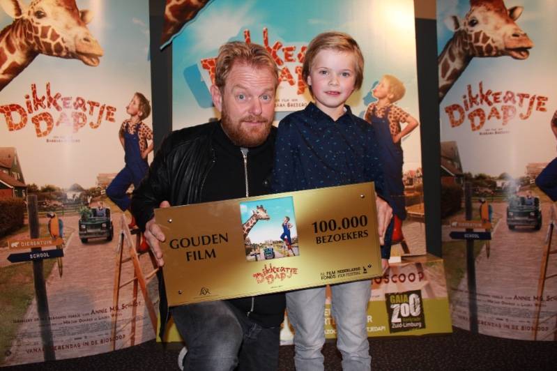 Martijn Fisher en Liam de Vries vrijdag 20-10-2017 in Kinepolis Jaarbeurs © 2017 Nederlands Film Festival