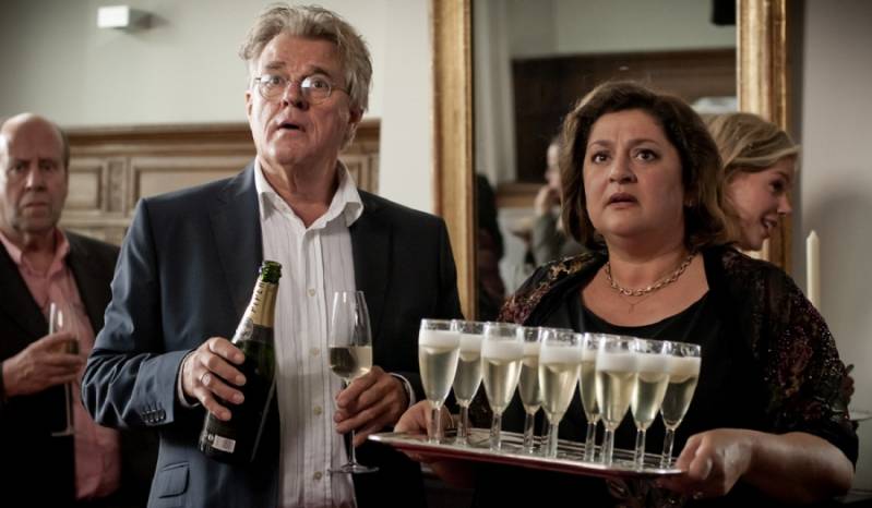 Annet Malherbe met Jeroen Krabbé in 'Alleen maar nette mensen' (2012)