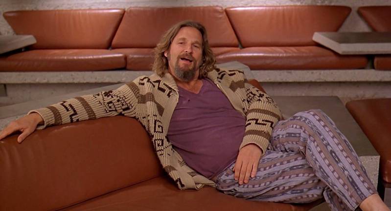 Jeff Bridges als 'The Dude' Lebowski (c) 1998