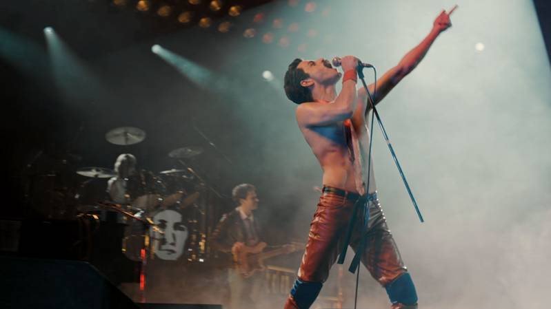 Rami Malek als Freddy Mercury in 'Bohemian Rhapsody'.