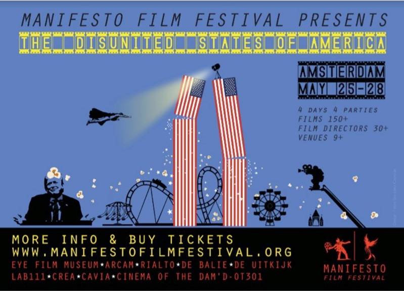 Flyer van het Manifesto Film Festival (c) 2018