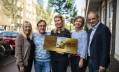 Will Koopman (creative leiding), Albert Jan van Rees (regisseur), Tjitske Reidinga (hoofdrolspeler), Roos Ouwehand (scenarist) en Alex Doff (producent) Â© 2018 Joke Schut Photography