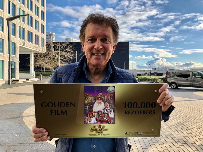 Gouden Film ontvangen door Robbert ten Brink (c) 2021 NFF | Diane Borst