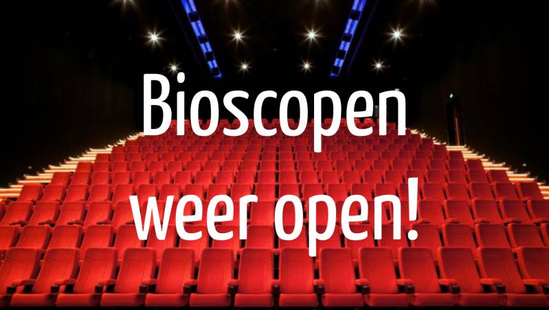 Bioscopen weer open in Belgie