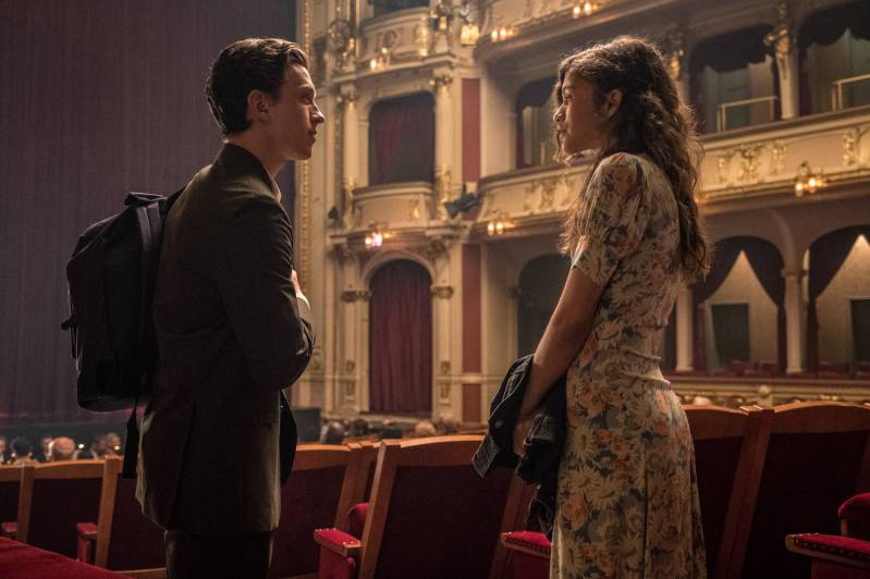 Tom Holland en Zendaya in Spider-Man- Far from Home (2019)