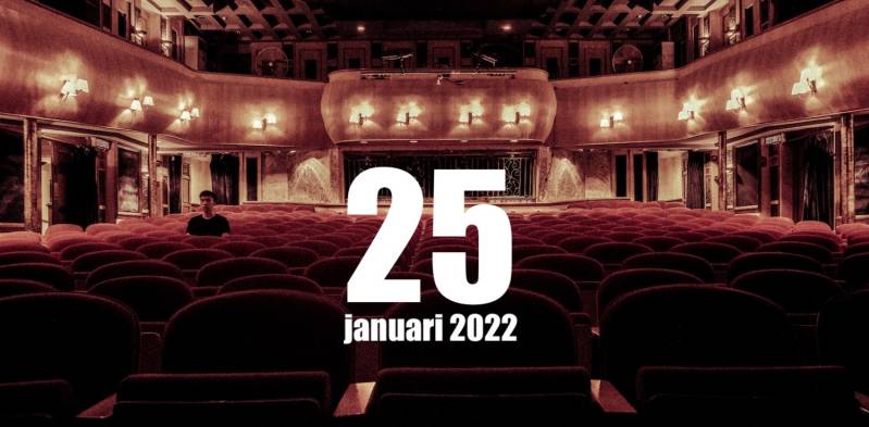Beslissing opening bioscopen pas 25 januari