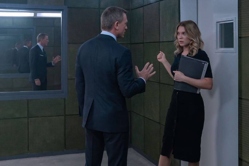 Daniel Craig en Léa Seydoux in No Time to Die