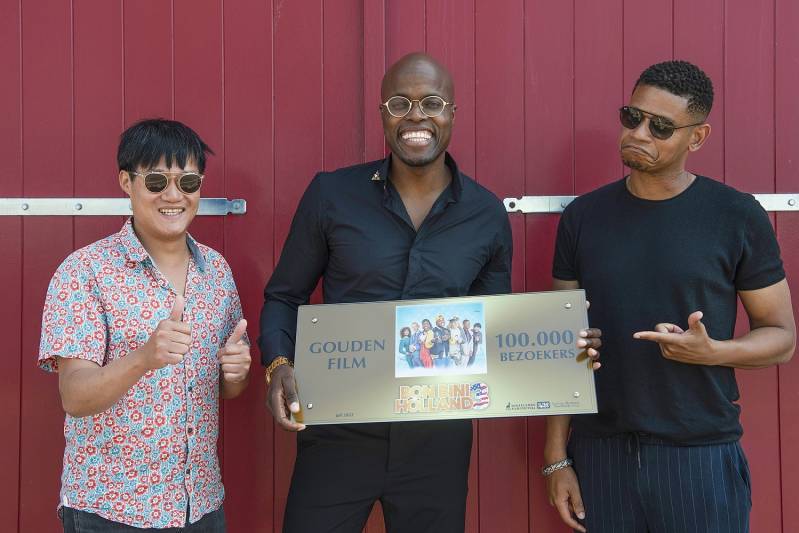 Phi Nguyen, Jandino Asporaat en Sergio Romero IJssel ontvingen de vierde Gouden Film Award