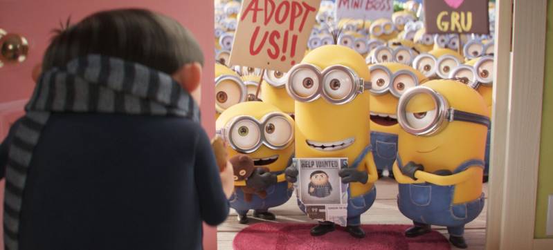 Gru en Minions gaan een spannend weekend in