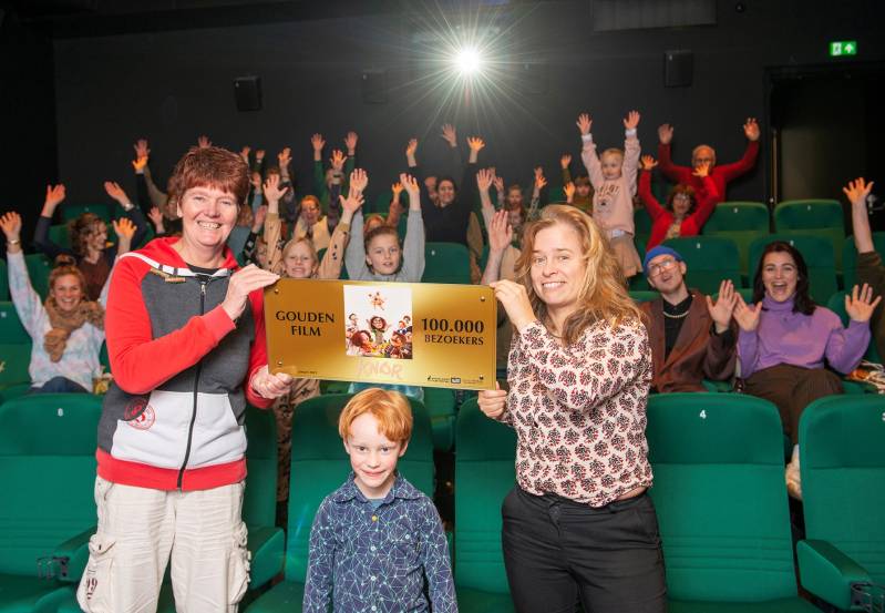 Knor viert feest met Gouden Film