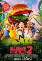 Het Regent Gehaktballen 2 3D (NL) poster