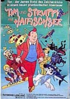 Kuifje en het Haaienmeer poster