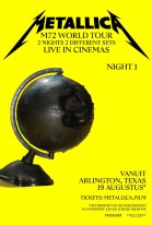 Metallica LIVE from Arlington, TX - Night One poster