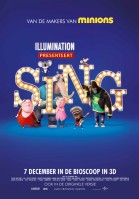 Sing 3D poster